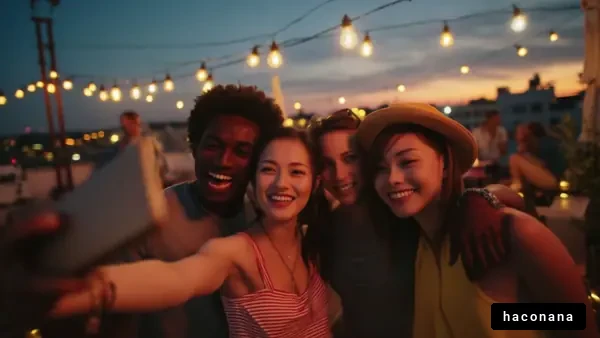 楽しい夜の思い出