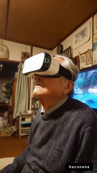 高齢者のVR体験