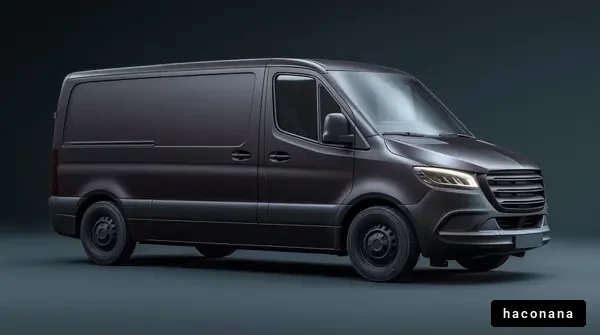 シンプルな商用バンの画像