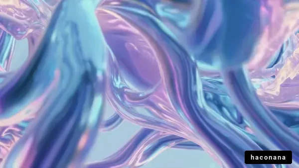 抽象的な流動感の表現