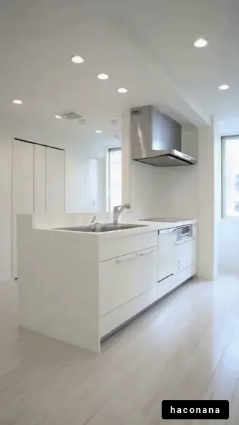 モダンなキッチンのデザイン