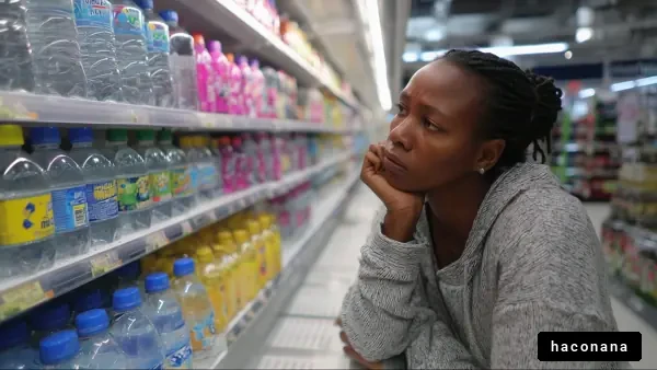 スーパーマーケットでの選択