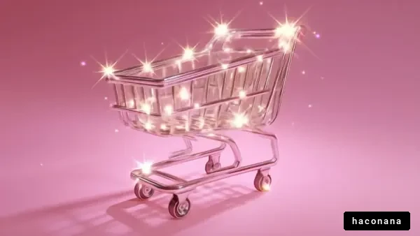 輝くショッピングカート