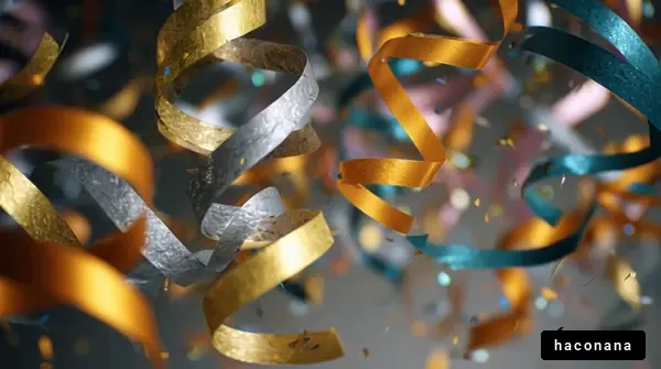 華やかなリボンの舞