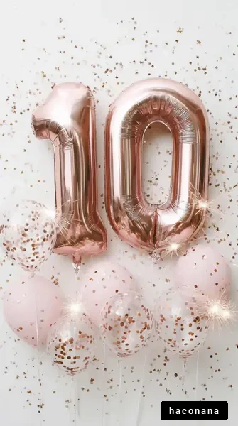 華やかな10周年の祝宴