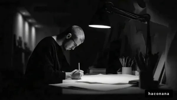 静かな創作の瞬間