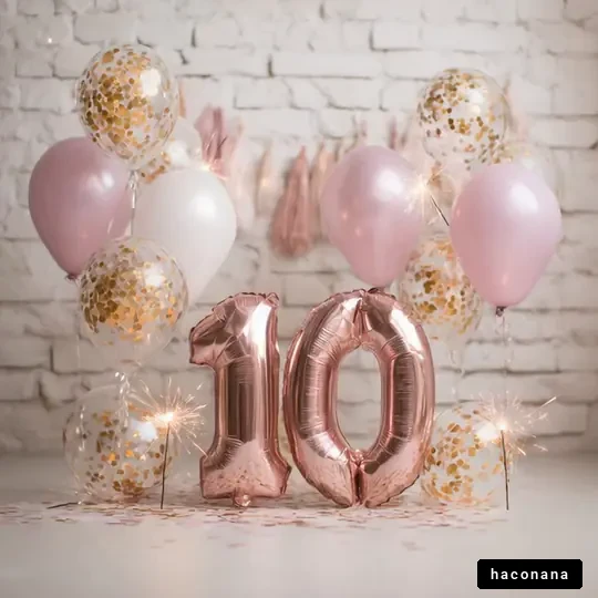 華やかな10歳の誕生日