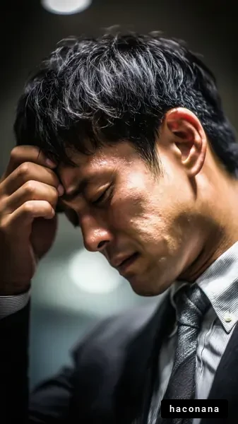 ビジネスマンの悩み