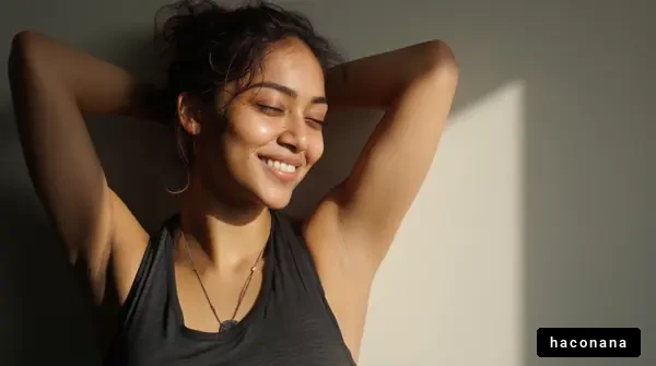 明るい笑顔の女性