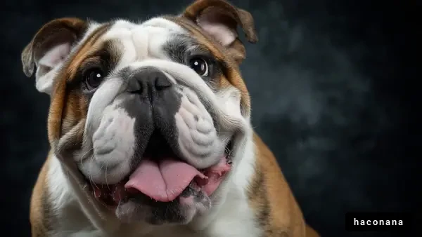 可愛い犬のポートレート