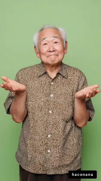 笑顔のおじいさん