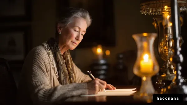 静かな夜の筆記