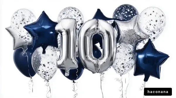 お祝いのバルーンアレンジ