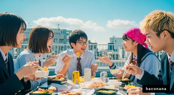 屋上で楽しむランチ会