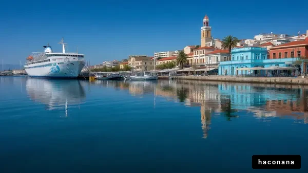 美しい港の風景