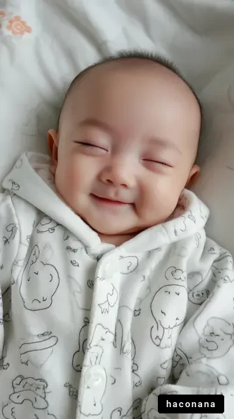 笑顔の赤ちゃん