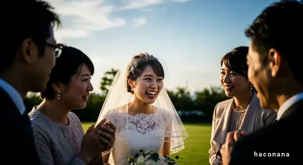 結婚式の楽しいひととき