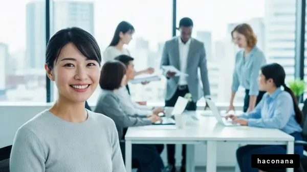 オフィスでのチームワーク