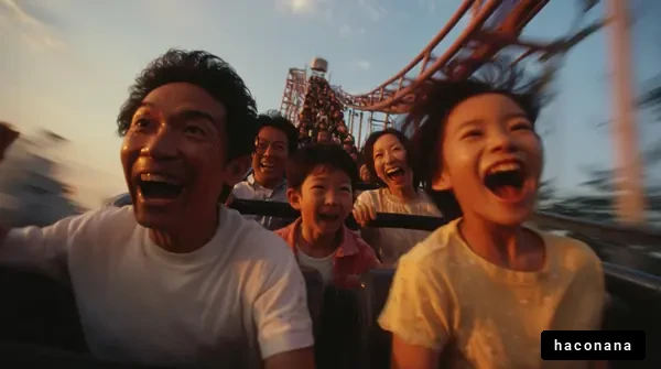 ジェットコースターでの楽しみ