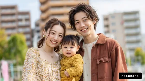 家族の幸せな瞬間