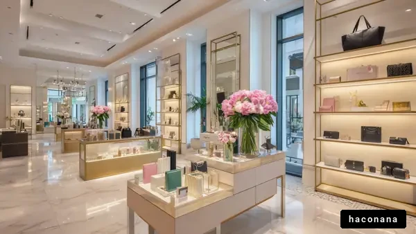 高級感あふれる店内