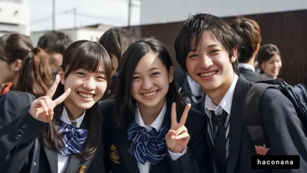 学生たちの楽しむ姿