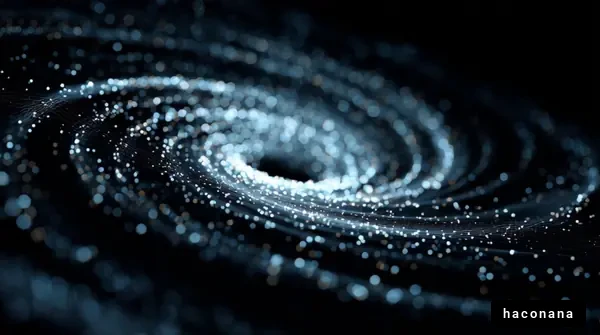 銀河の美しさを感じる