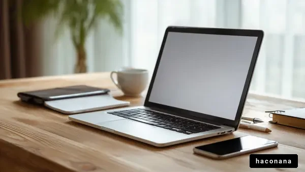 デスク上の仕事環境