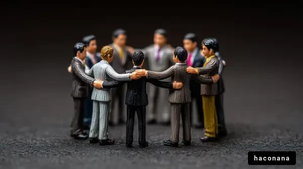 ビジネスマンたちの会議