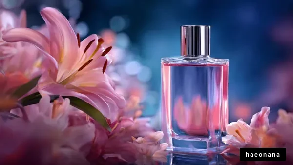 フラワーと香水の美