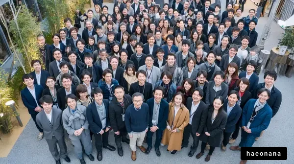 企業の集合写真