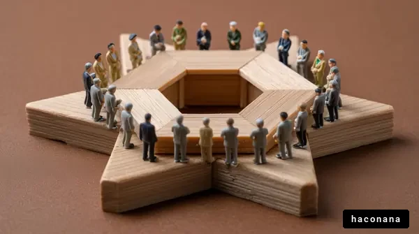 人々の集まりを表現