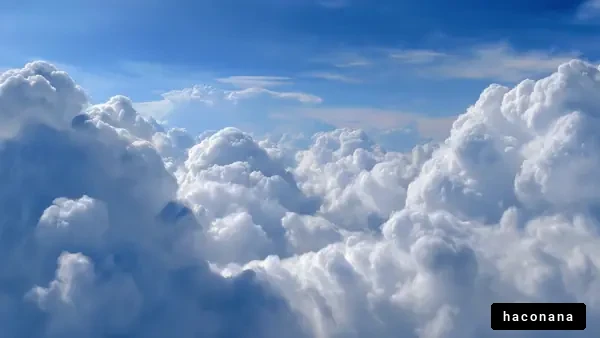 青空に浮かぶ雲