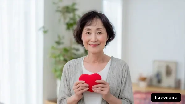 優しい笑顔の女性