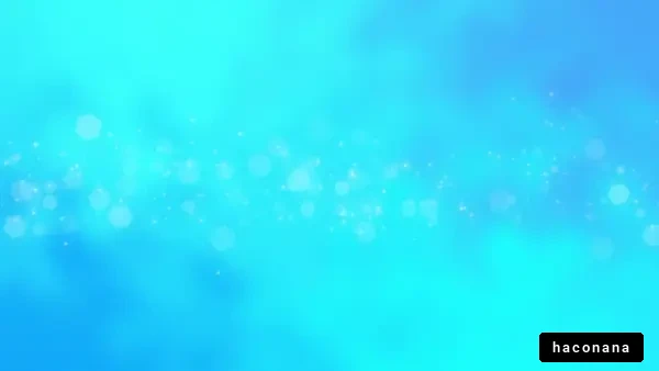 青い幻想的な背景