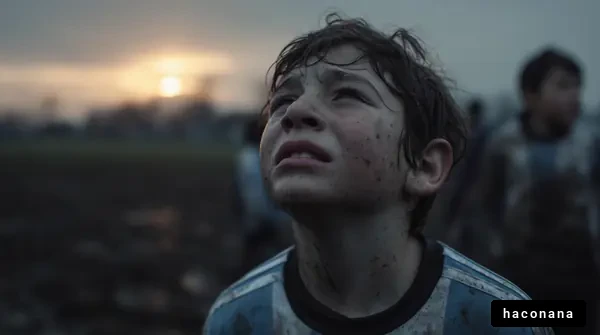 雨上がりの少年サッカー