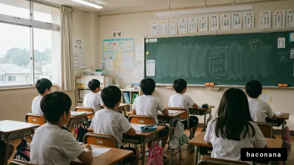 教室で学ぶ子どもたち