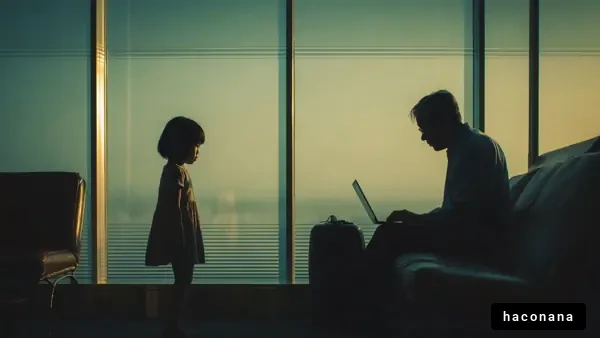 親子の静かな時間