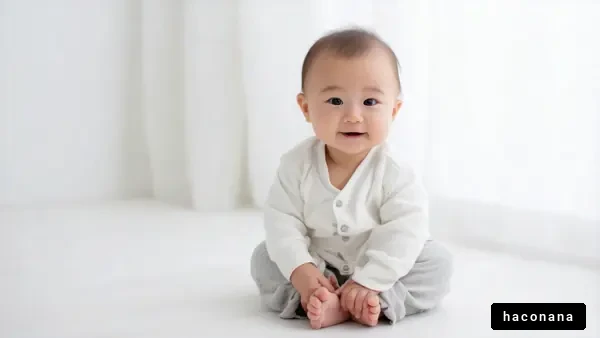 かわいい赤ちゃんのポートレート