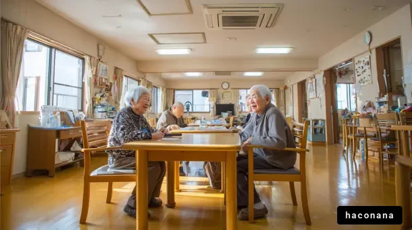 高齢者施設での穏やかな時間