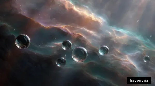 宇宙の神秘的な光景