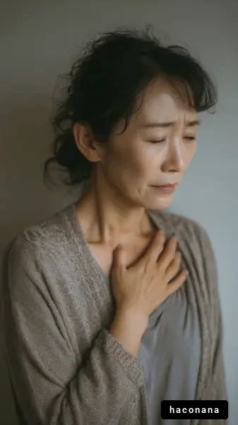 心を痛める女性の表情