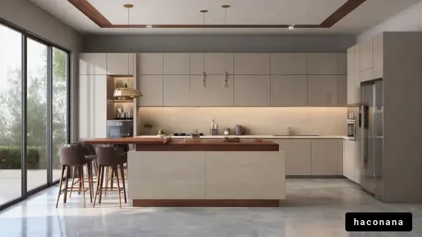 モダンなキッチンの風景