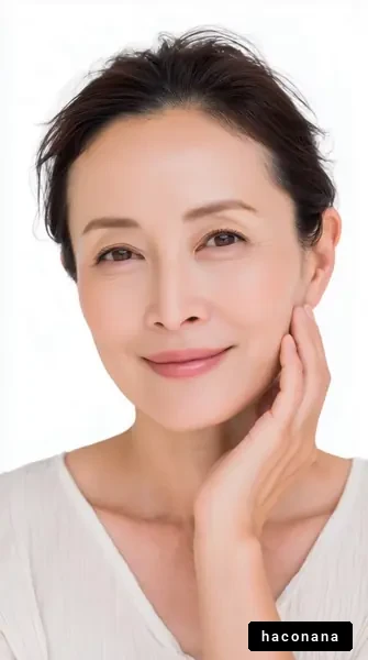 穏やかな笑顔の女性