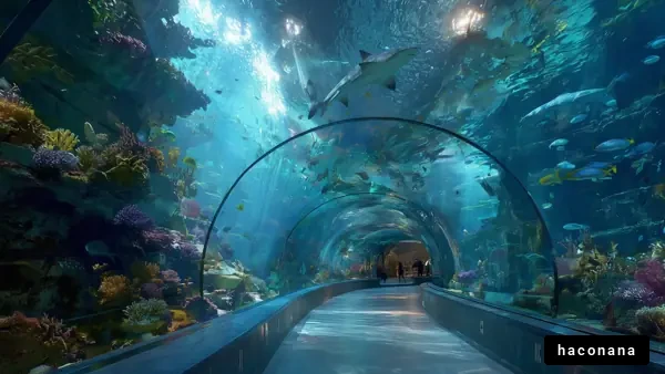 水族館の幻想的な空間