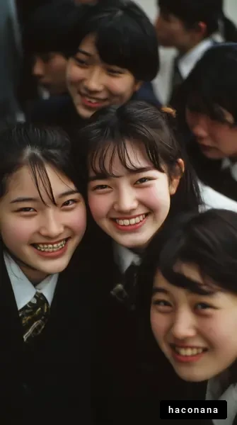 友達との楽しい瞬間