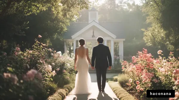 結婚式の美しい瞬間