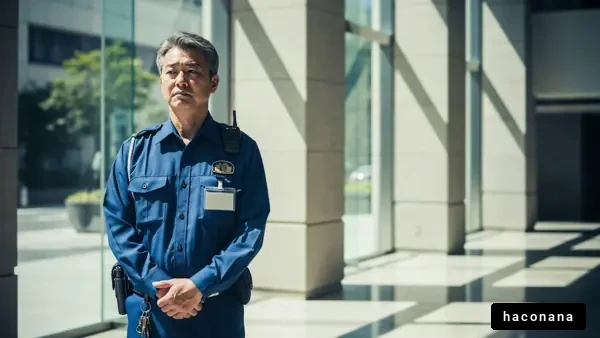 警備員の室内勤務