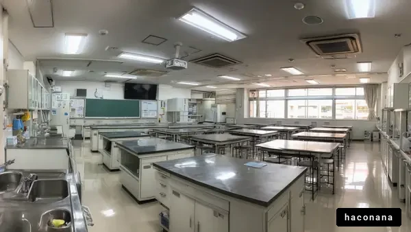 清潔な教室の風景
