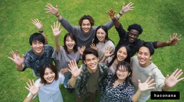 楽しそうな集合写真